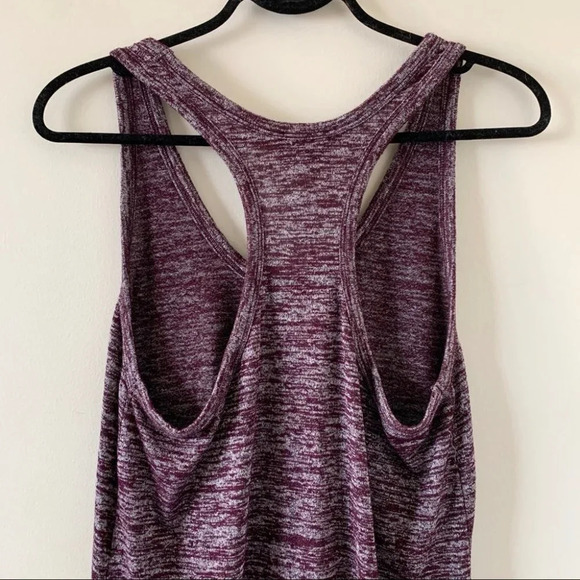 Aritzia Wilfred Free Ornella Tank Top Heathered Sleeveless Burgundy Size XS - Picture 11 of 14